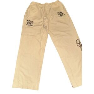 MARK GONZALES x ADIDAS Size M SKATEBOARDING SHMOOFOIL PAINTER PANTS GONZ RARE